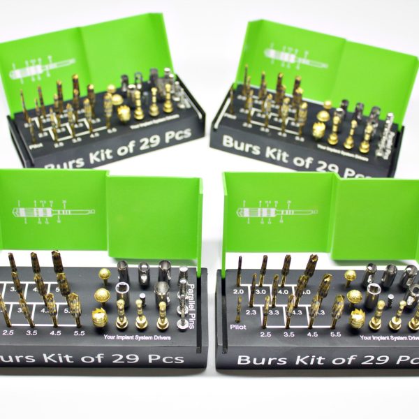4 x Osseodensification Burs Kit of 29 Pcs