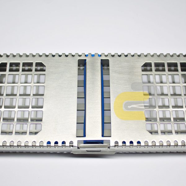 5 Instrument Sterilization Square Style Cassettes Tray Autoclavable