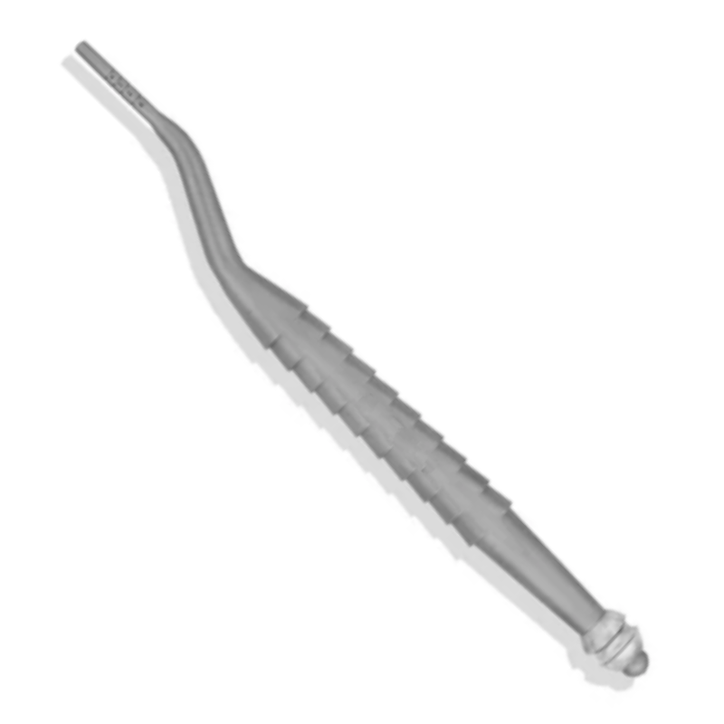 Angled Concave Osteotome, 2.2-2.6mm, Silver Angled Concave Osteotome, 2.2-2.6mm, Silver