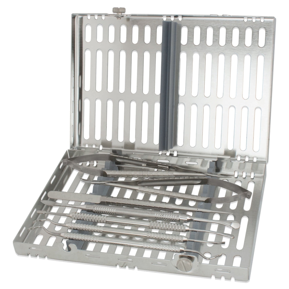 Micro Surgery Kit 7 Instruments Cassette Set Micro Surgery Kit 7 Instruments Cassette Set