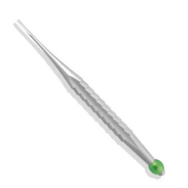 Small Straight Proximator, 2.5mm Wide Tip, Green