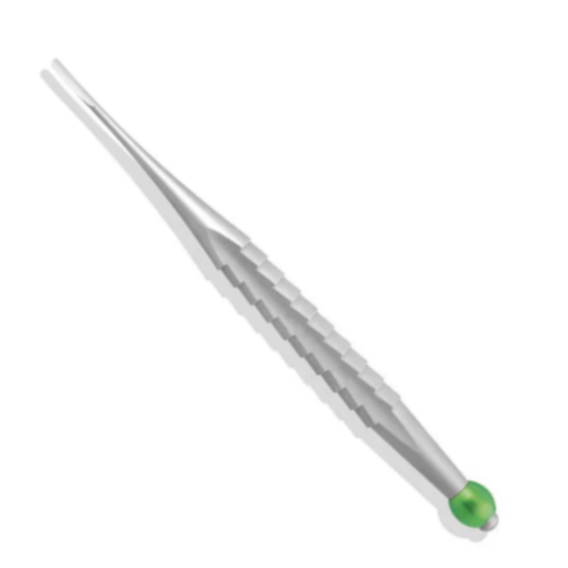 Small Straight Proximator, 2.5mm Wide Tip, Green Small Straight Proximator, 2.5mm Wide Tip, Green