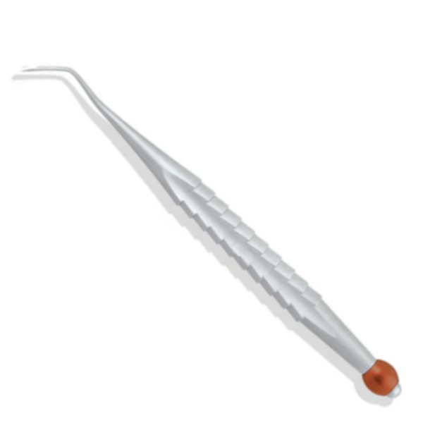 Small Tight Mesial Angle Proximator, 2.5mm Wide Tip, Brown