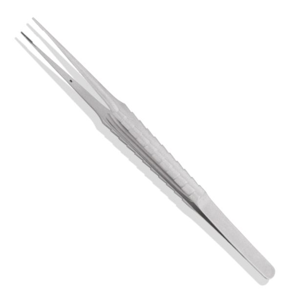 Micro Cooley Forceps, Straight, Row Teeth, 17.5cm
