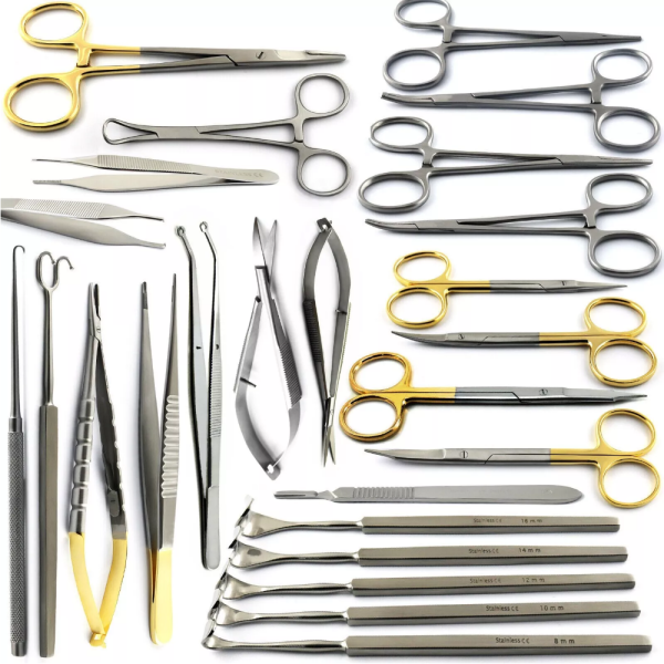 Blepharoplasty Instruments Kit Eyelid Retractors Micro Eye Surgery Ophthalmic CE