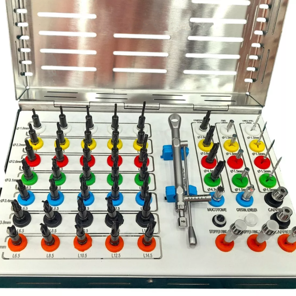 Dental Implant Surgical Guide Kit Positioning Guide Plate Ring Tools
