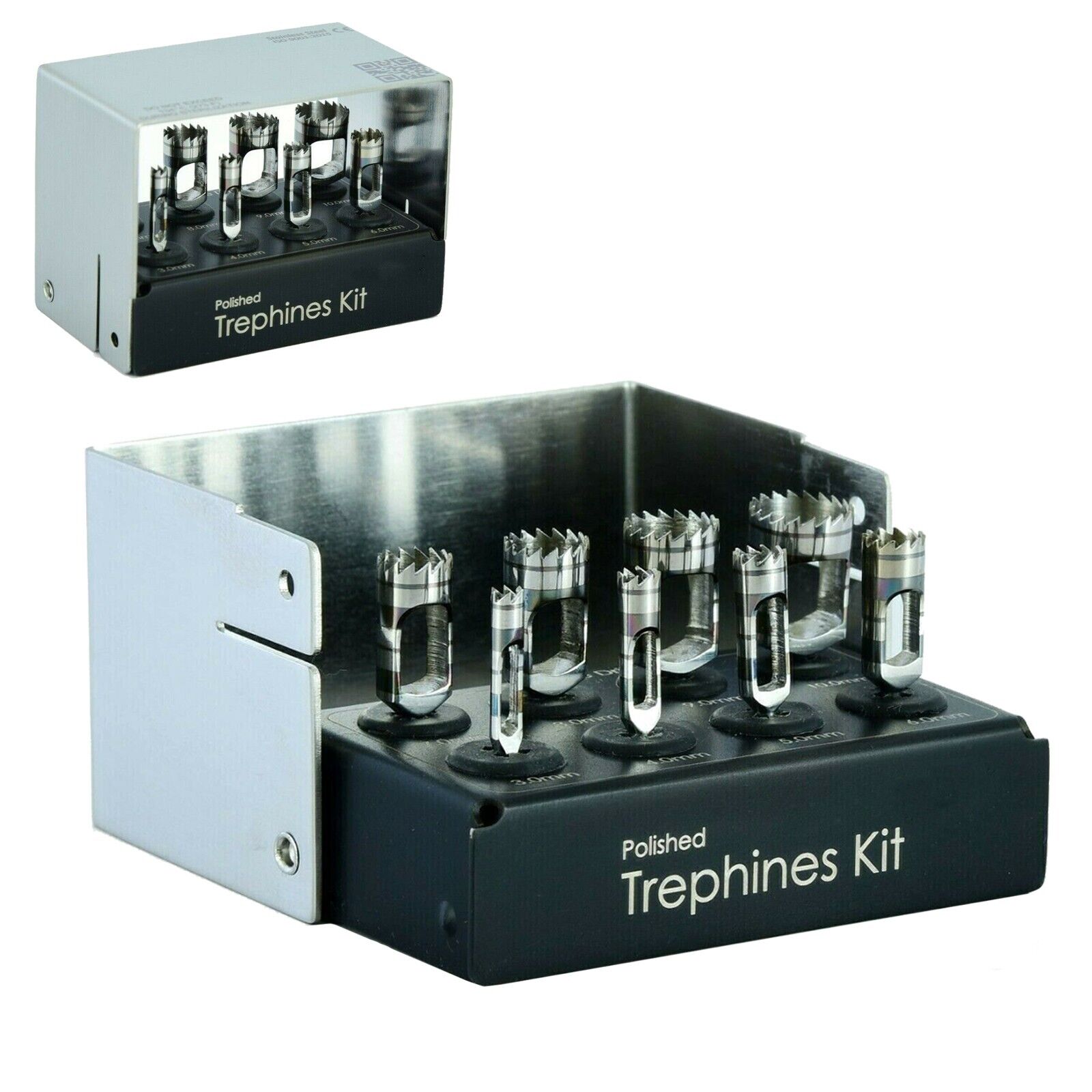 Dental Implant Trephine Kit 8pcs Set Polished Surgical Surgery CE Dental Implant Trephine Kit 8pcs Set Polished Surgical Surgery CE