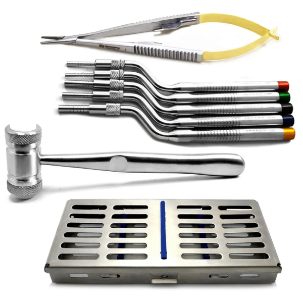 Osteotomes Sinus Lift Elevators Mallet Dental Implants Bone Kit