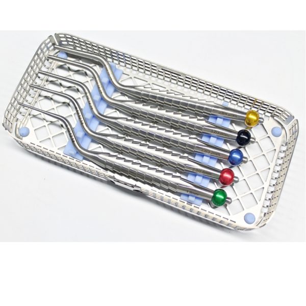 Concave Osteotome Set of 5 Bayonet Osteotomes 5