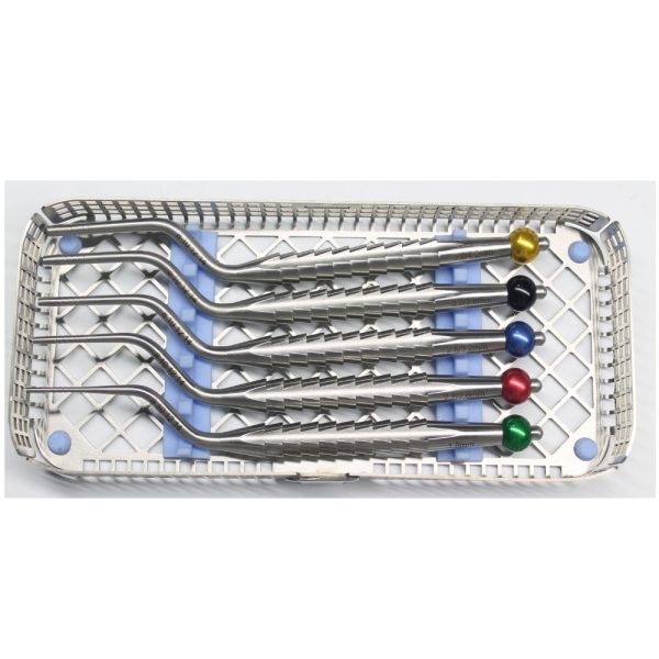 Concave Osteotome Set of 5 Bayonet Osteotomes 5